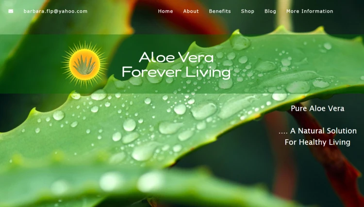 Aloe Vera Aberdeenshire, Scotland Website